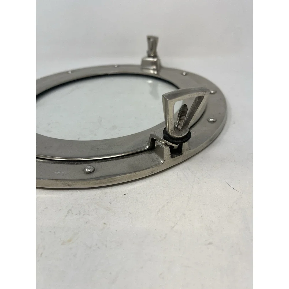 Nautical Antique Brass Porthole 12 inch Ship Boat Window & Wall Porthole Decor